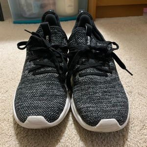 Adidas black and grey mixed color sneaker